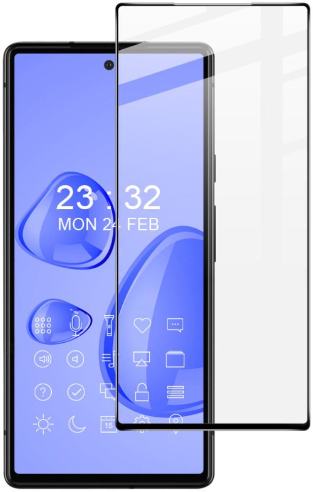 IMAK Pro+ Google Pixel 6 Screen Protector 9H Tempered Glass Full Cover afbeelding 1