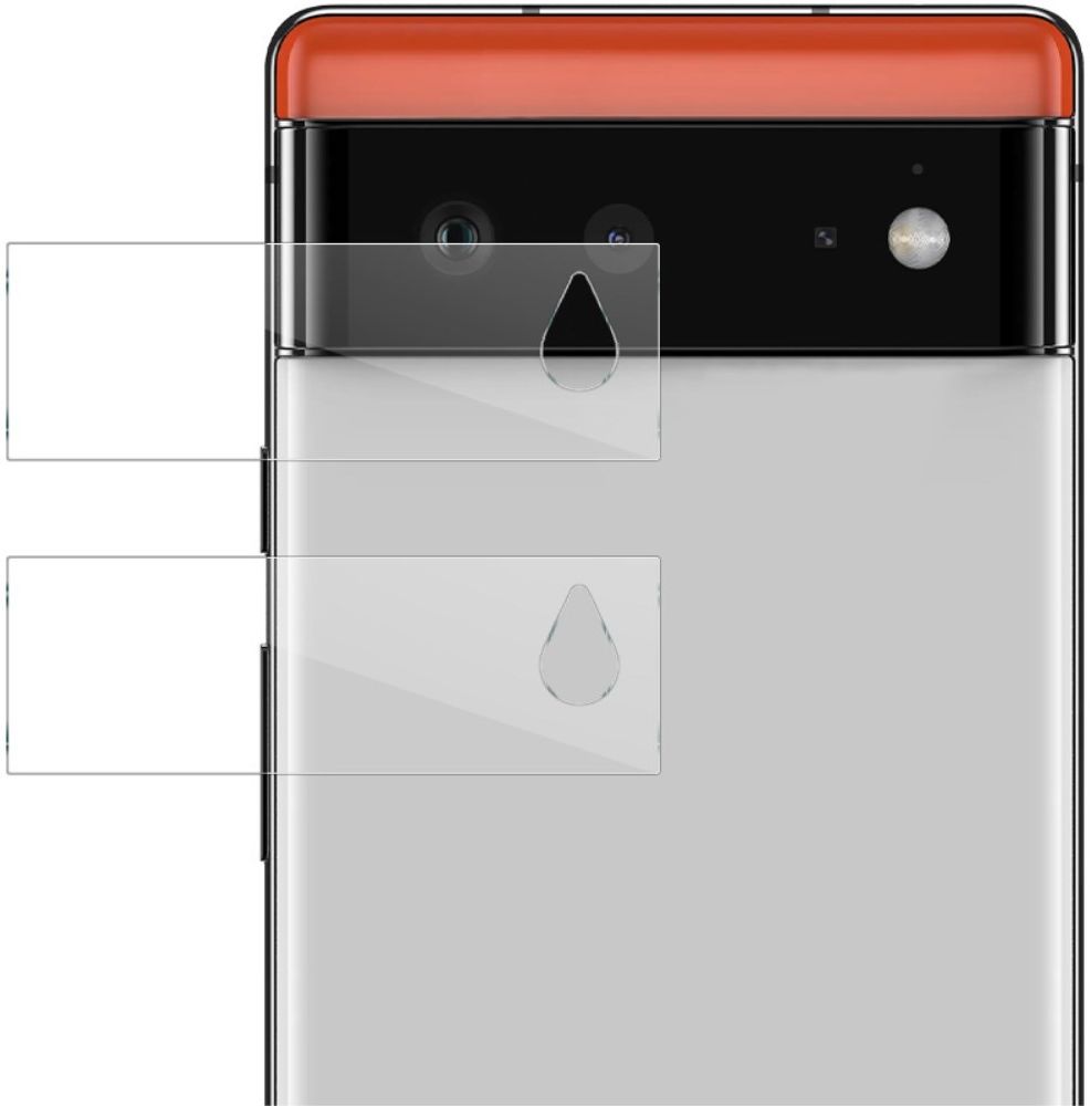 IMAK Google Pixel 6 Camera Lens Protector Tempered Glass Duo Pack afbeelding 1