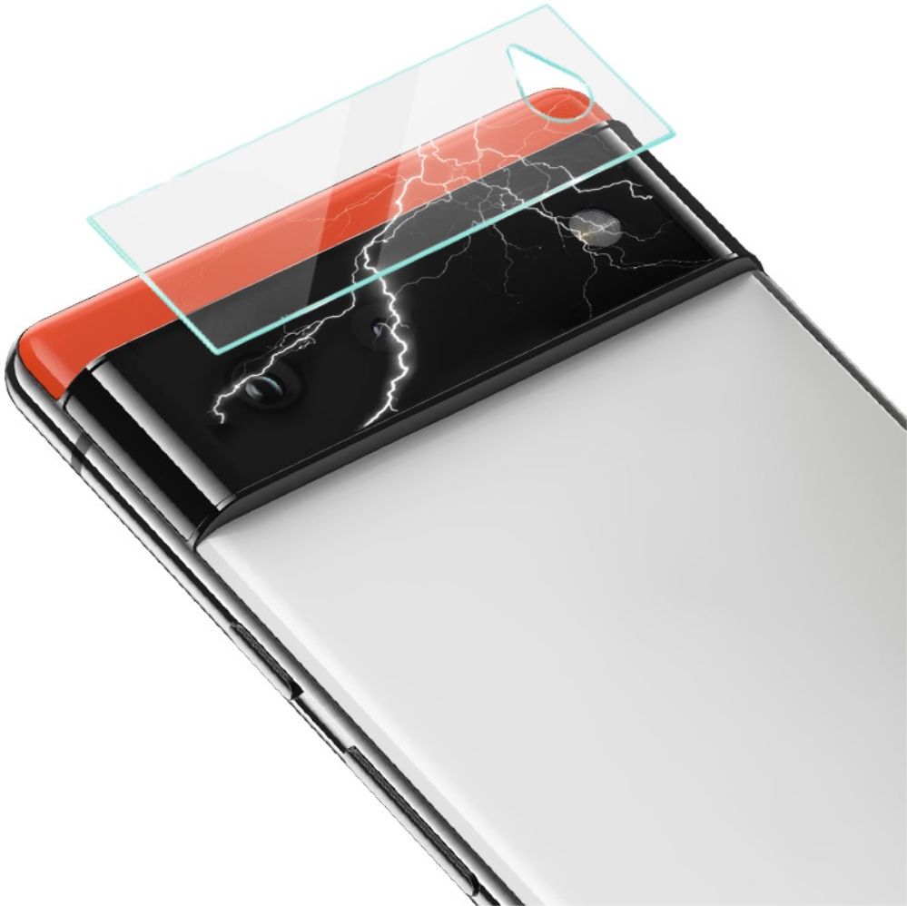 IMAK Google Pixel 6 Camera Lens Protector Tempered Glass Duo Pack afbeelding 3