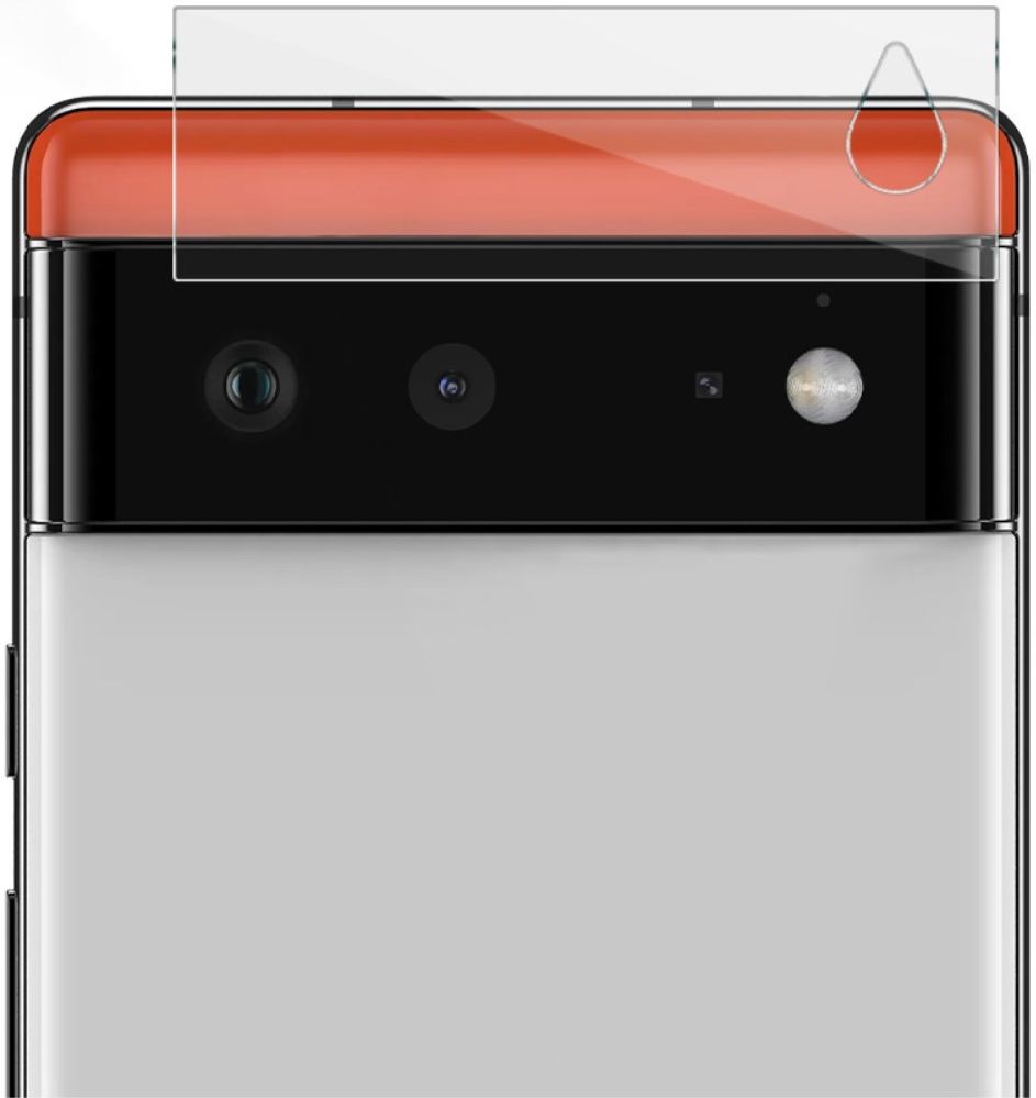 IMAK Google Pixel 6 Camera Lens Protector Tempered Glass Duo Pack afbeelding 2