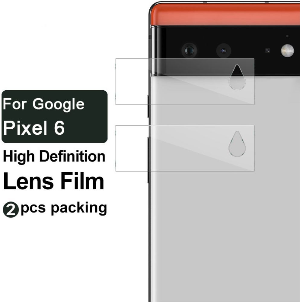 IMAK Google Pixel 6 Camera Lens Protector Tempered Glass Duo Pack afbeelding 5