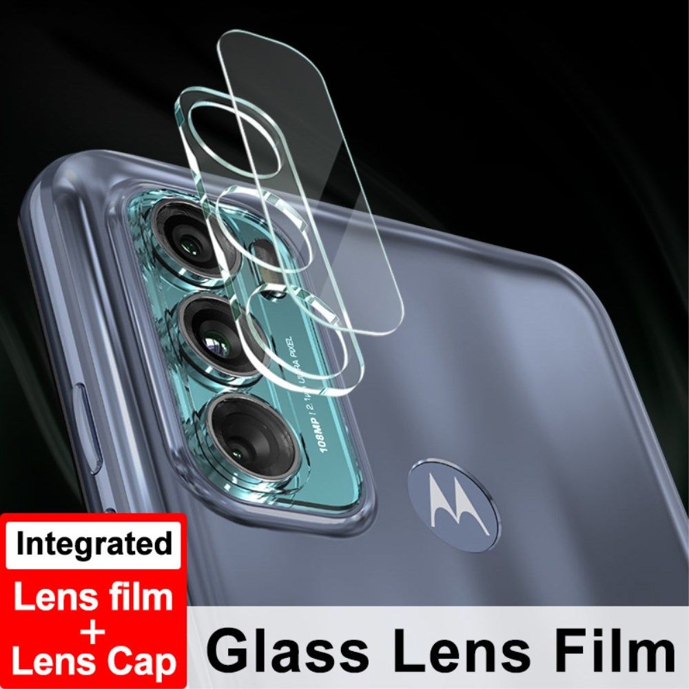Imak Motorola Moto G60s Camera Lens Protector + Lens Cap Clear afbeelding 7
