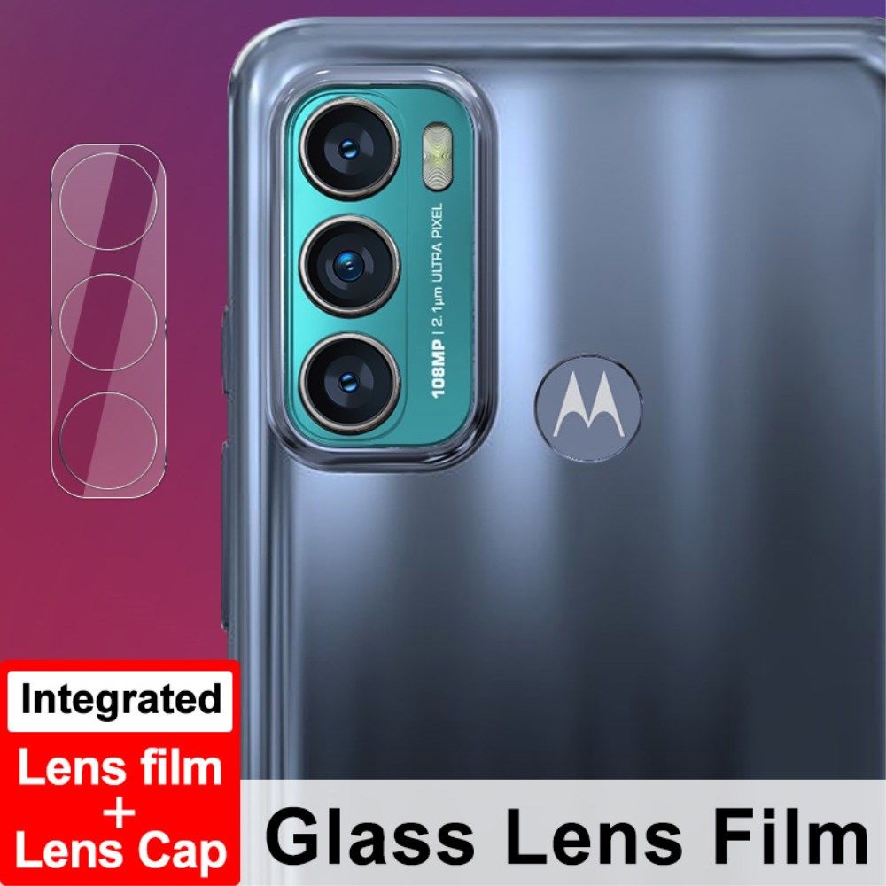 Imak Motorola Moto G60s Camera Lens Protector + Lens Cap Clear afbeelding 8