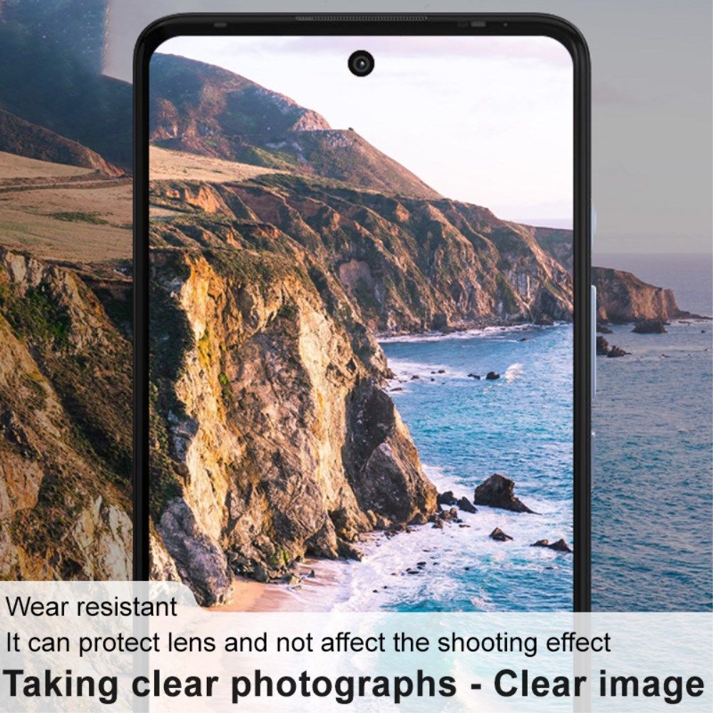 Imak Motorola Moto G60s Camera Lens Protector + Lens Cap Clear afbeelding 11