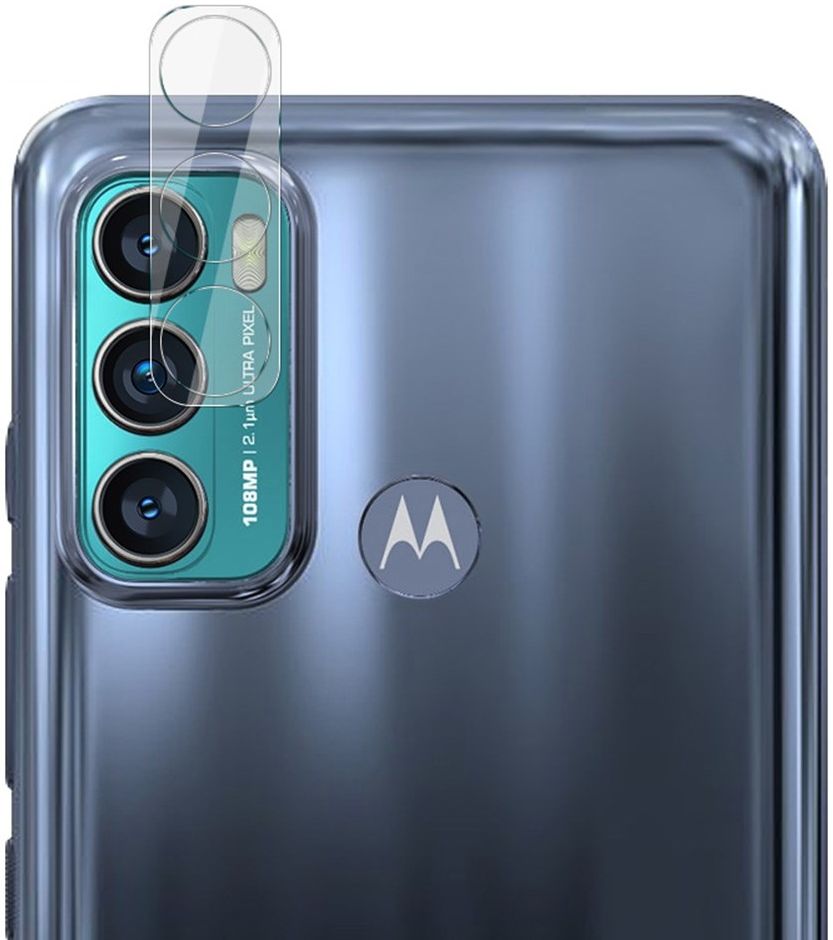 Imak Motorola Moto G60s Camera Lens Protector + Lens Cap Clear afbeelding 1