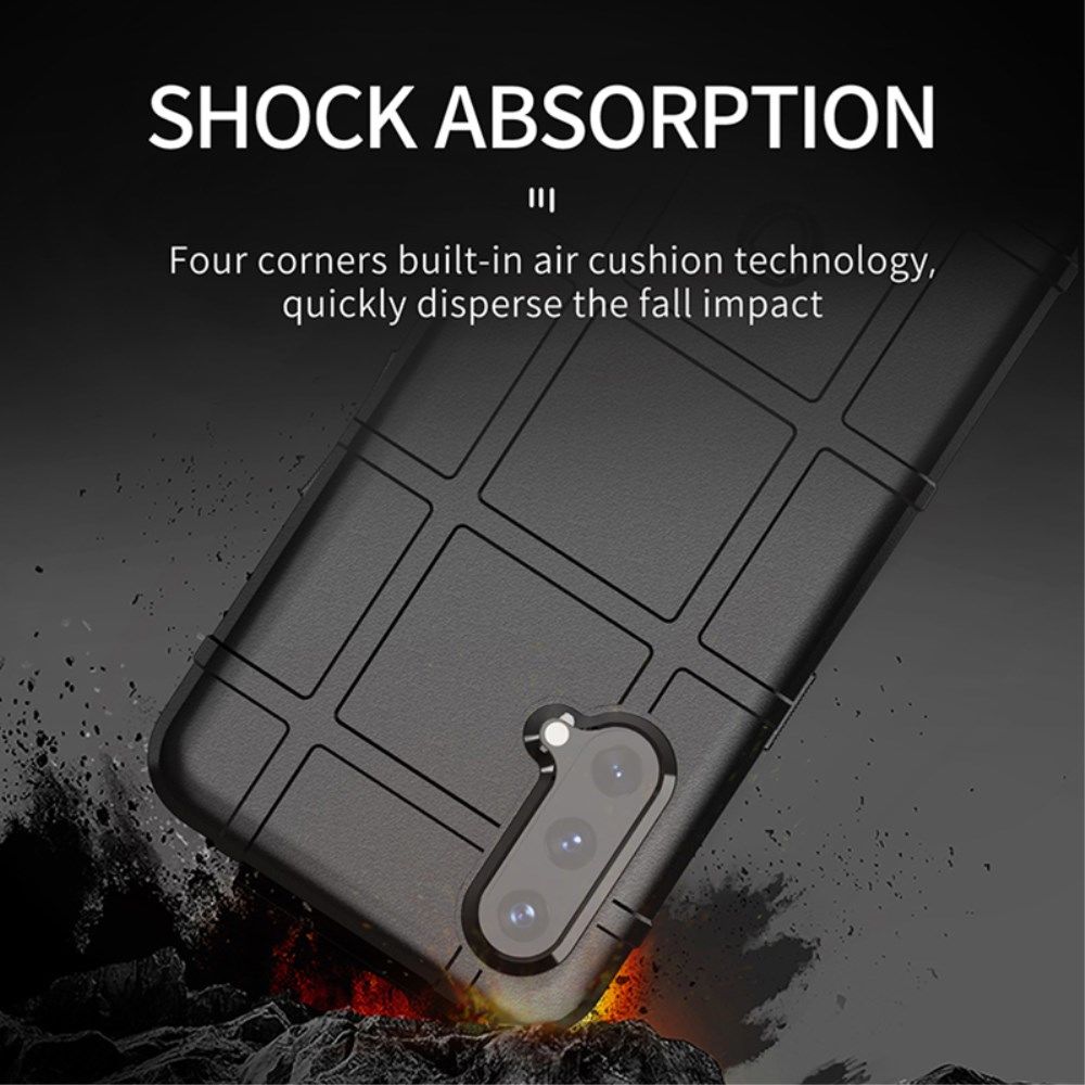 OnePlus Nord CE 5G Hoesje Shock Proof Rugged Shield Zwart afbeelding 2