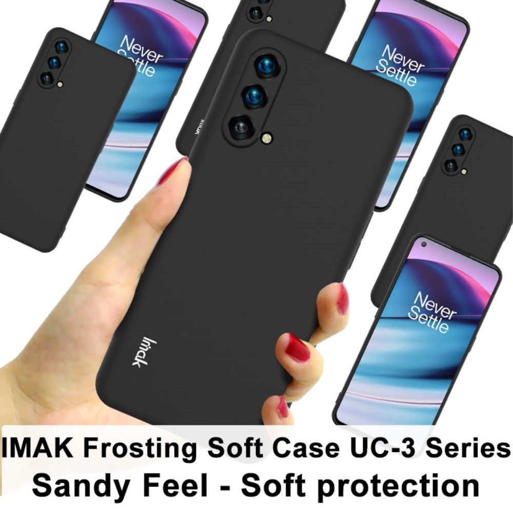 IMAK UC-3 Series OnePlus Nord CE 5G Hoesje Dun TPU Zwart afbeelding 8