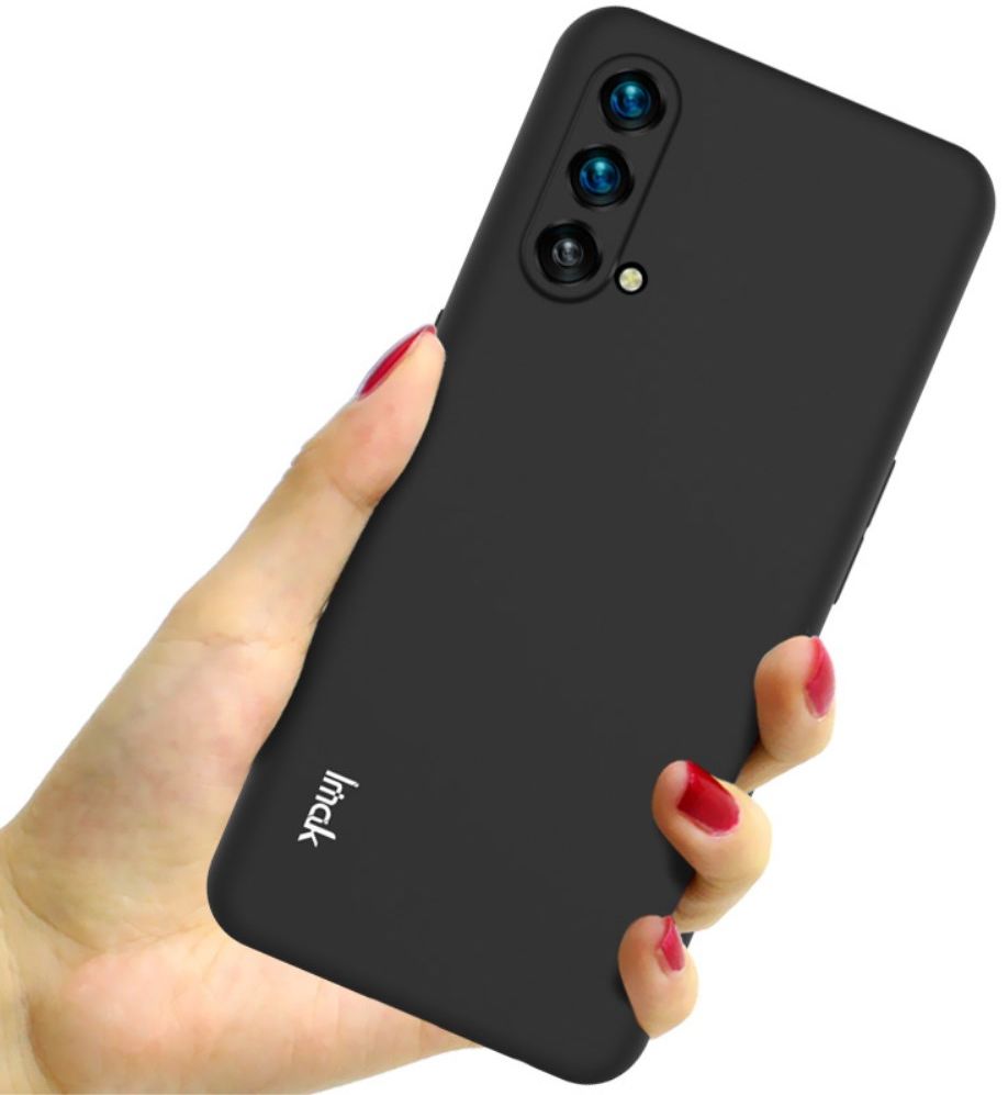 IMAK UC-3 Series OnePlus Nord CE 5G Hoesje Dun TPU Zwart afbeelding 3