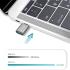 Universele USB-C naar USB-A Adapter On The Go Converter Grijs afbeelding 5