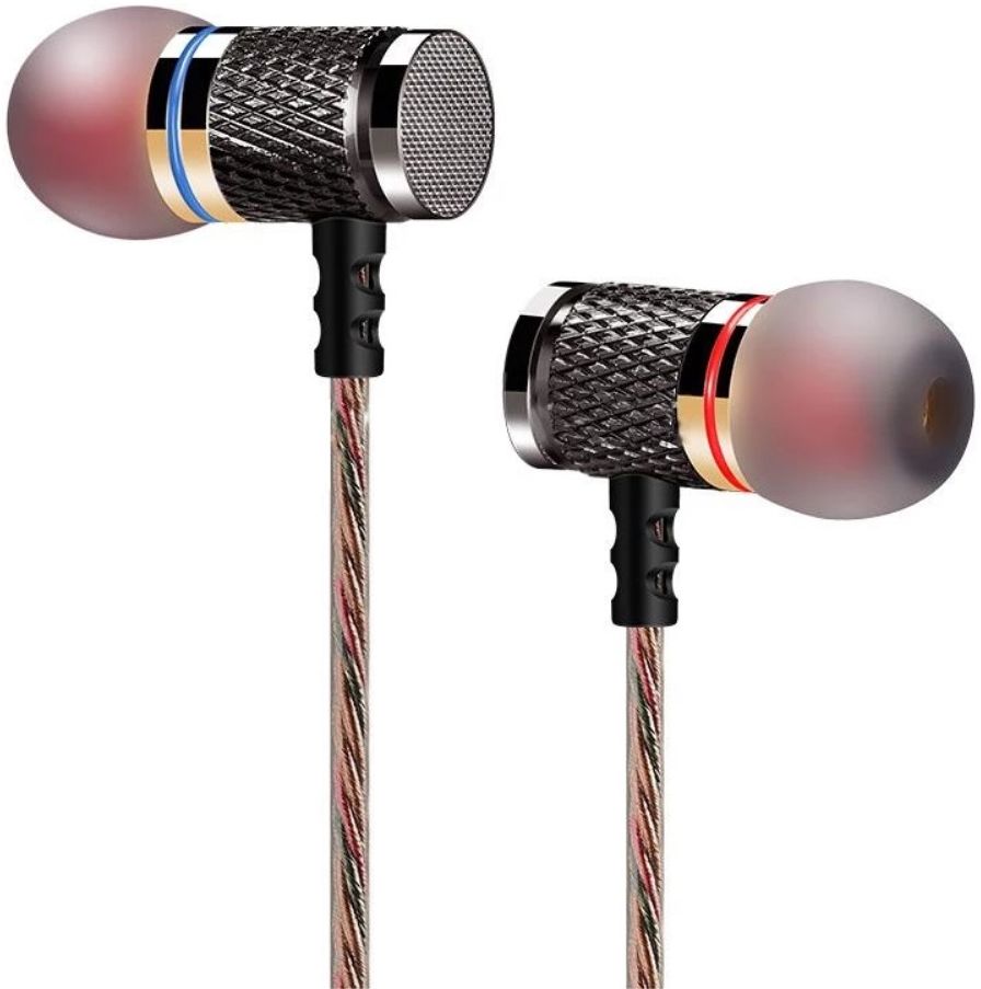 Bedrade In-Ear Oordopjes 3.5mm Jack Stereo Headset met Microfoon afbeelding 1