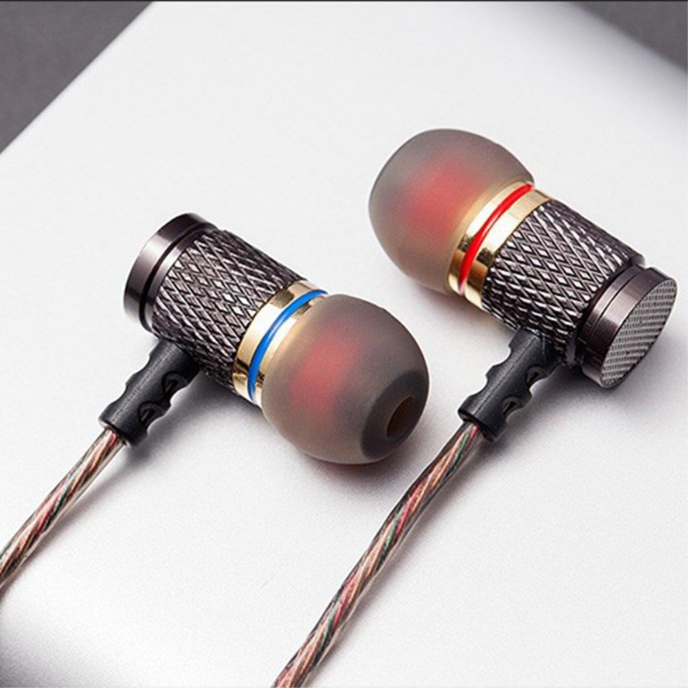 Bedrade In-Ear Oordopjes 3.5mm Jack Stereo Headset met Microfoon afbeelding 2