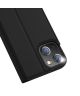 Dux Ducis Skin Pro Series Apple iPhone 13 Hoesje Wallet Case Zwart