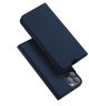 Dux Ducis Skin Pro Series Apple iPhone 13 Pro Hoesje Book Case Blauw