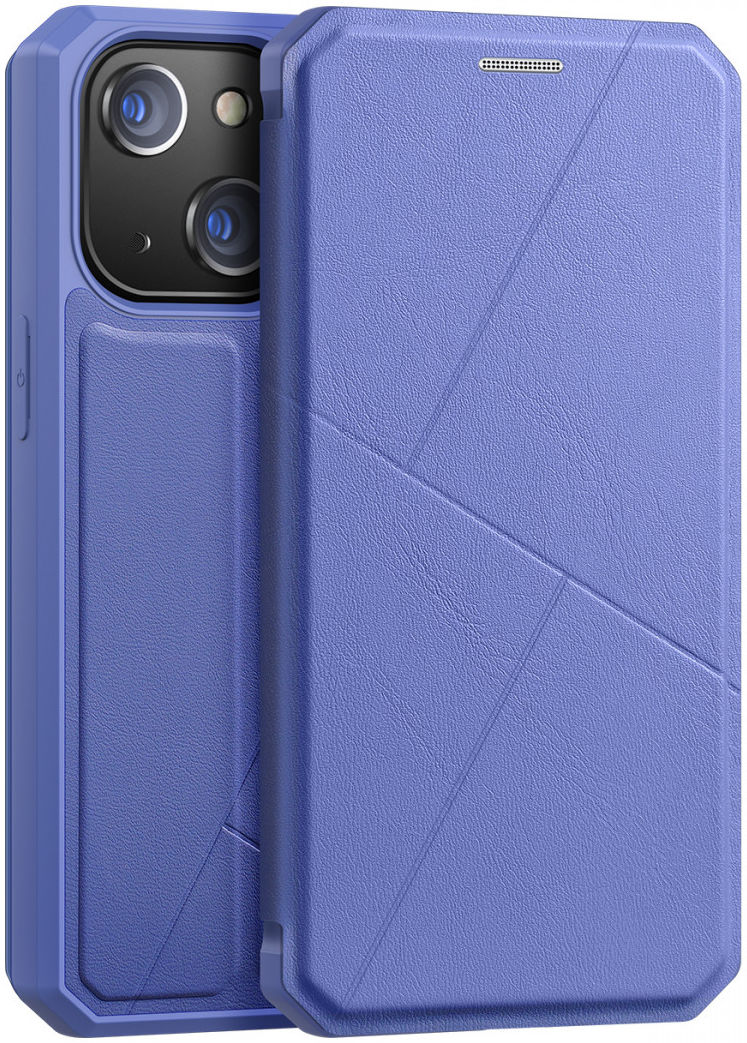 Dux Ducis Skin X Series Apple iPhone 13 Mini Hoesje Book Case Blauw afbeelding 2