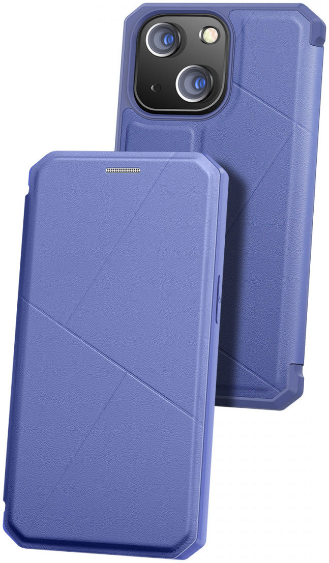Dux Ducis Skin X Series Apple iPhone 13 Mini Hoesje Book Case Blauw afbeelding 3