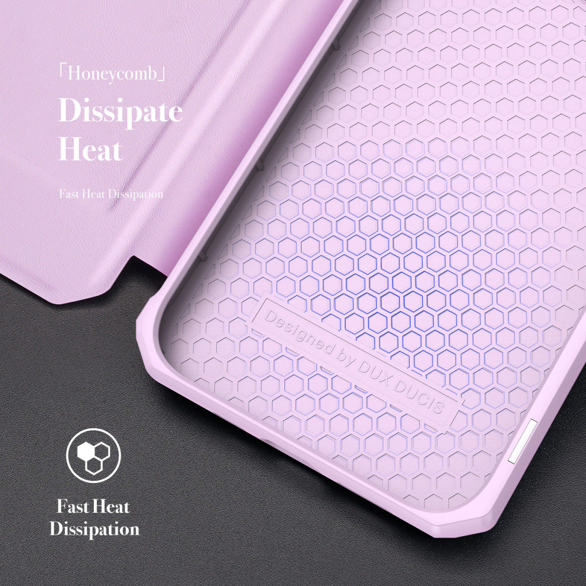 Dux Ducis Skin X Series Apple iPhone 13 Pro Max Hoesje Book Case Roze afbeelding 10
