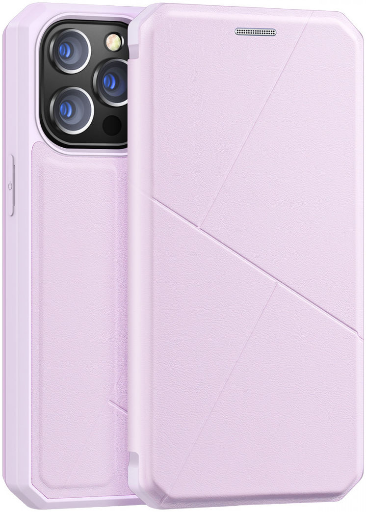 Dux Ducis Skin X Series Apple iPhone 13 Pro Max Hoesje Book Case Roze afbeelding 2