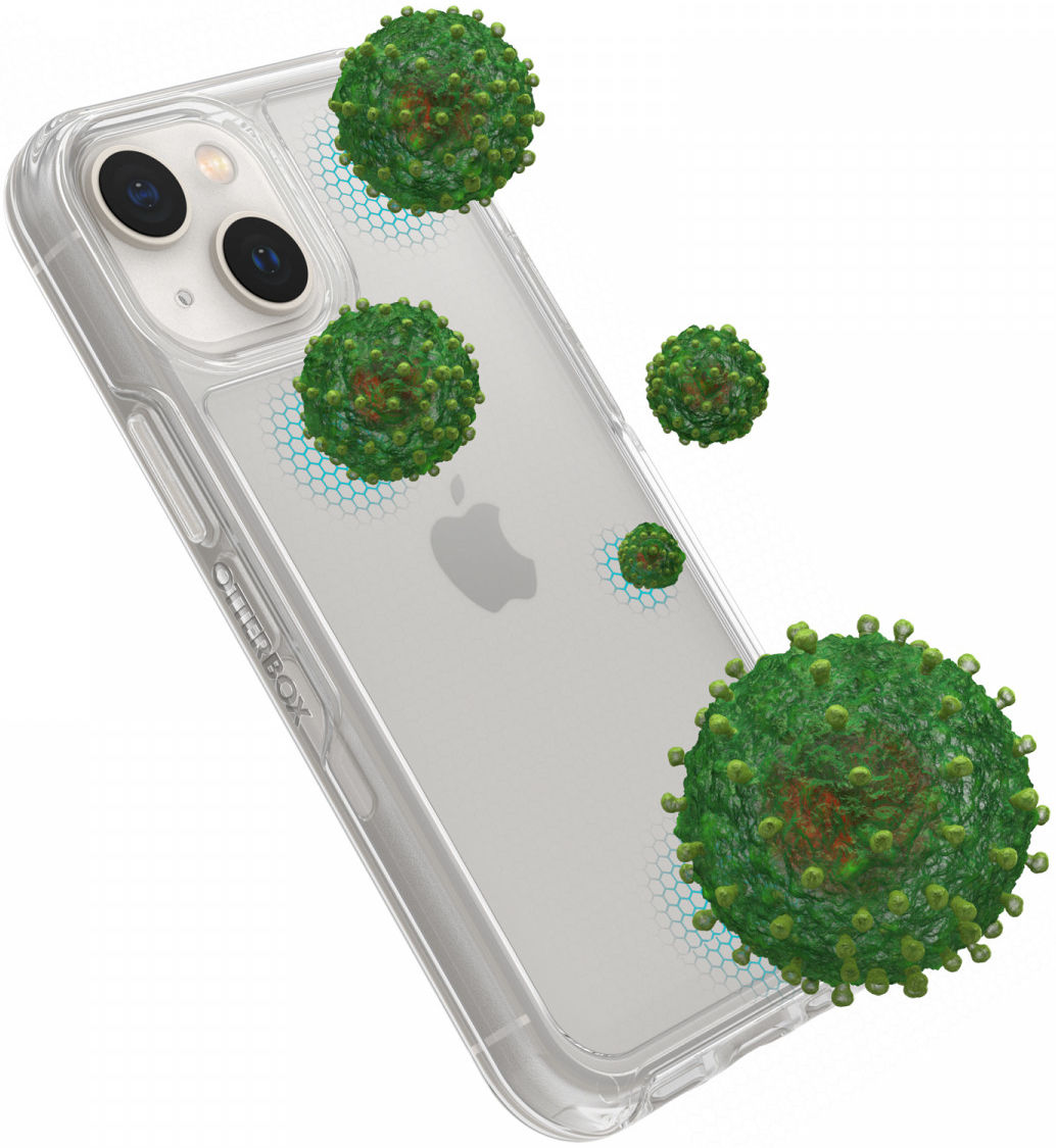 OtterBox Symmetry Apple iPhone 13 Mini Hoesje Transparant afbeelding 4