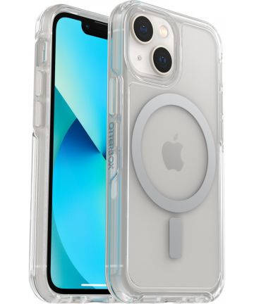OtterBox Symmetry+ Apple iPhone 13 Mini Hoesje MagSafe Transparant Hoesjes