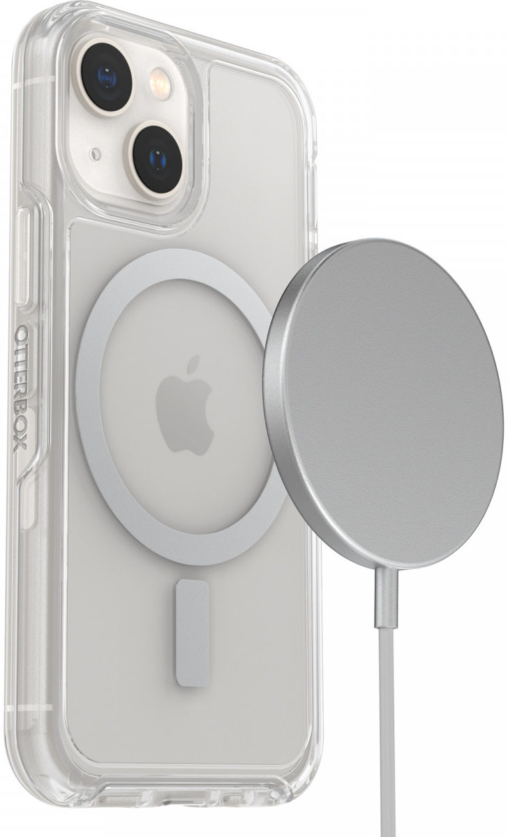 OtterBox Symmetry+ Apple iPhone 13 Mini Hoesje MagSafe Transparant afbeelding 2