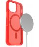 OtterBox Symmetry+ Apple iPhone 13 Mini Hoesje MagSafe Rood