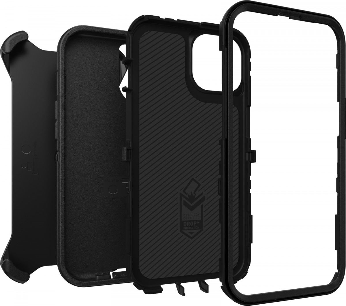 OtterBox Defender Series Apple iPhone 13 Hoesje Back Cover Zwart afbeelding 9
