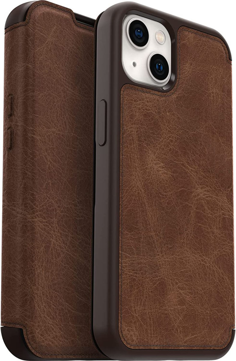 OtterBox Strada Apple iPhone 13 Hoesje Portemonnee Book Case Bruin afbeelding 1