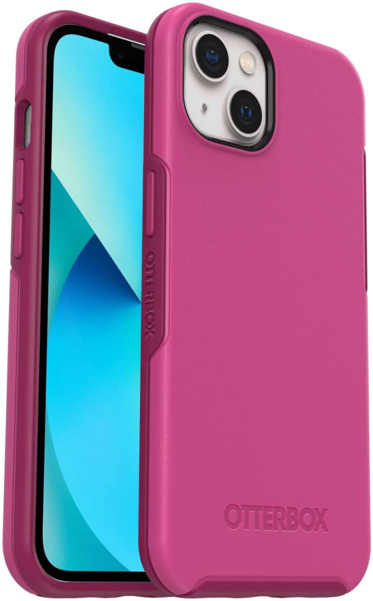 OtterBox Symmetry Apple iPhone 13 Hoesje Back Cover Roze afbeelding 1