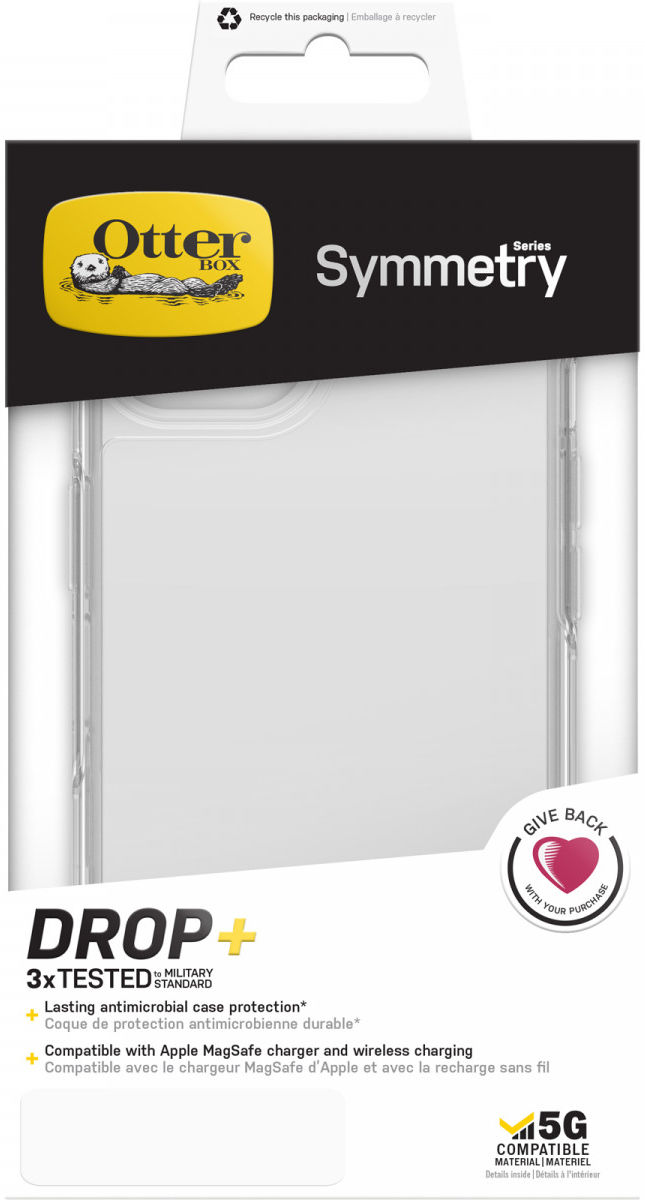OtterBox Symmetry Apple iPhone 13 Hoesje Back Cover Transparant afbeelding 13