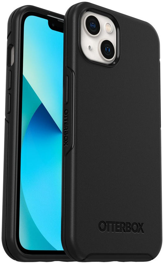 OtterBox Symmetry+ Apple iPhone 13 Hoesje met MagSafe Zwart afbeelding 1