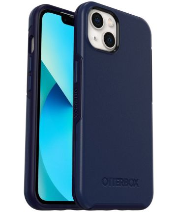 OtterBox Symmetry+ Apple iPhone 13 Hoesje met MagSafe Navy Hoesjes