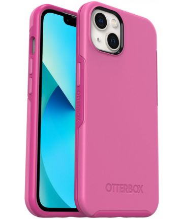 OtterBox Symmetry+ Apple iPhone 13 Hoesje met MagSafe Roze Hoesjes