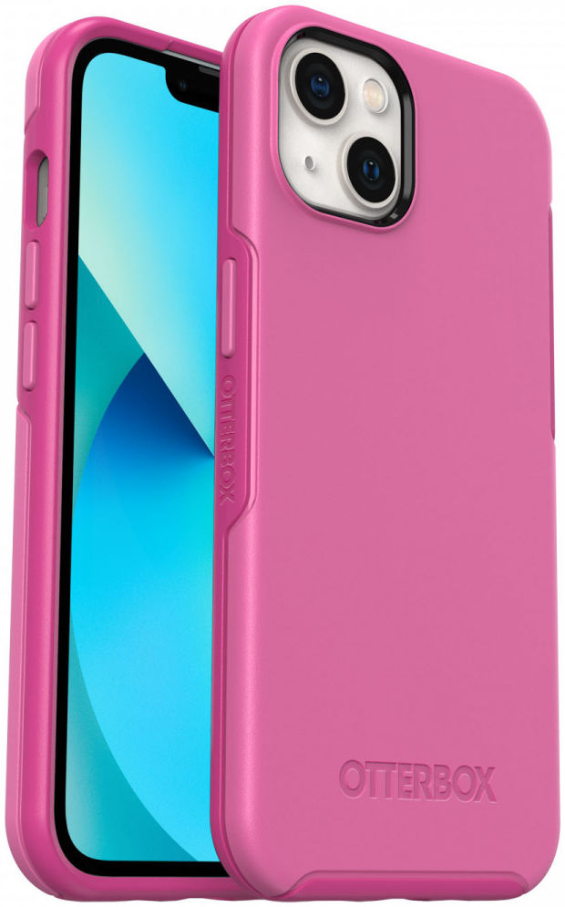 OtterBox Symmetry+ Apple iPhone 13 Hoesje met MagSafe Roze afbeelding 1