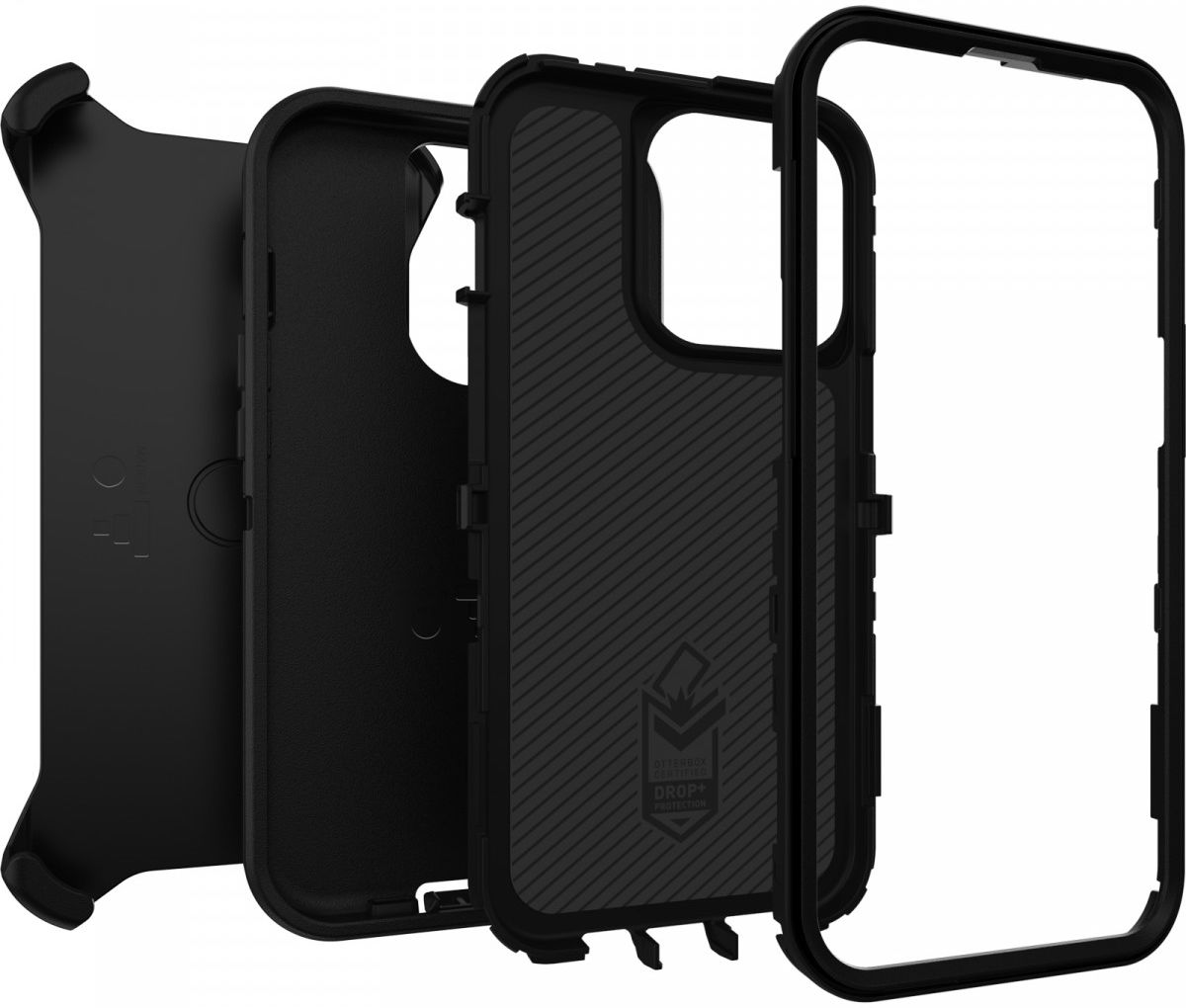 OtterBox Defender Series Apple iPhone 13 Pro Hoesje Back Cover Zwart afbeelding 8