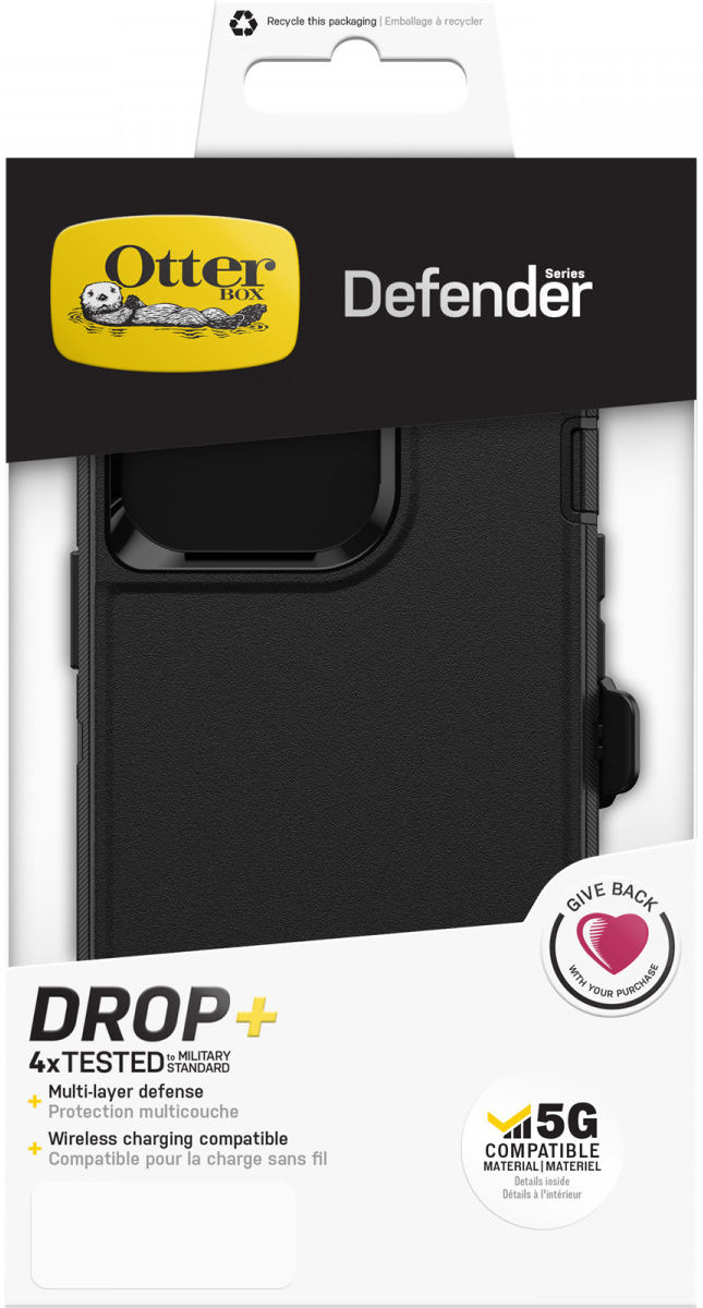 OtterBox Defender Series Apple iPhone 13 Pro Hoesje Back Cover Zwart afbeelding 13