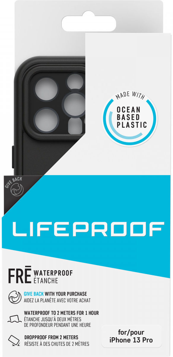 LifeProof Fre Apple iPhone 13 Pro Hoesje Waterdichte Back Cover Zwart afbeelding 14