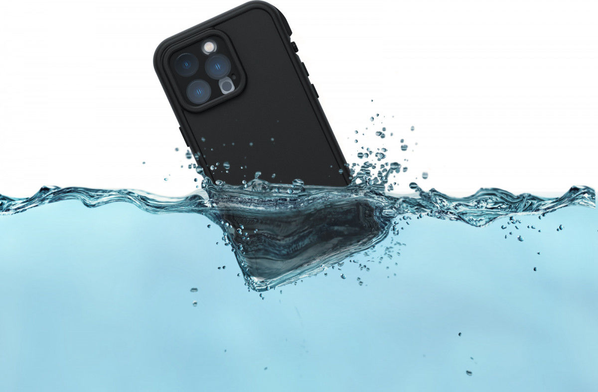 LifeProof Fre Apple iPhone 13 Pro Hoesje Waterdichte Back Cover Zwart afbeelding 6