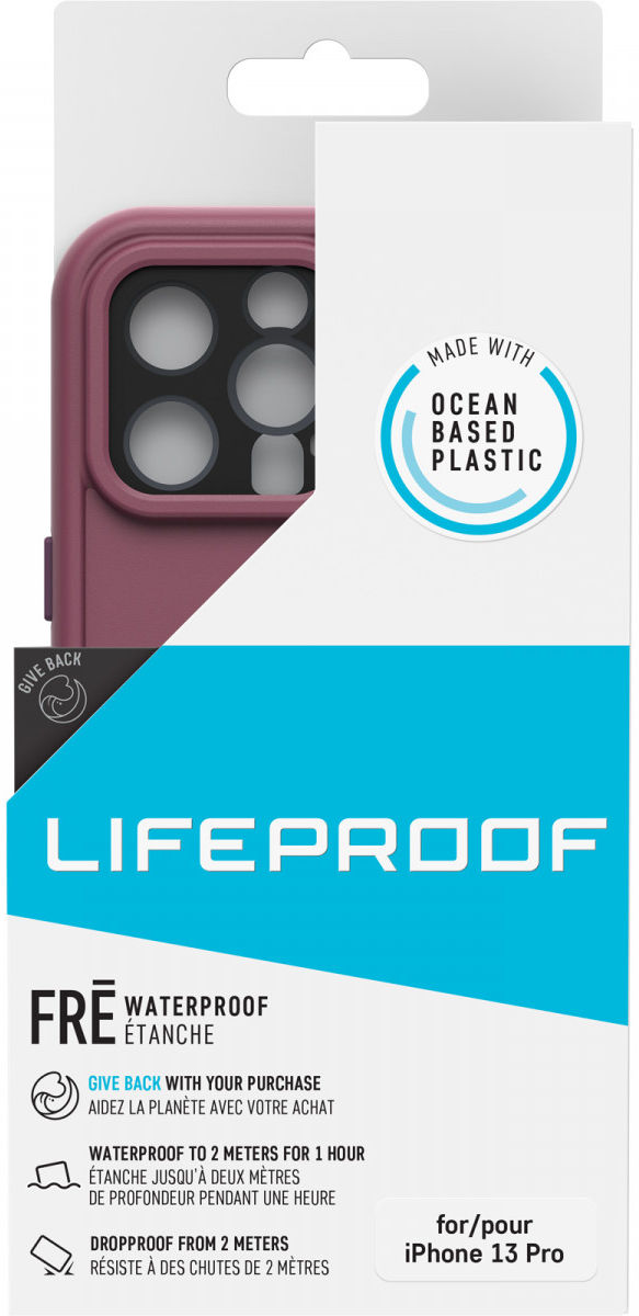 LifeProof Fre Apple iPhone 13 Pro Hoesje Waterdichte Back Cover Paars afbeelding 13