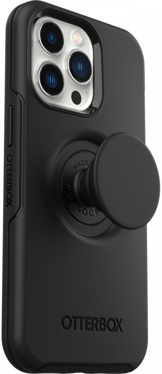 OtterBox Otter + Pop Symmetry Apple iPhone 13 Pro Hoesje Zwart afbeelding 1