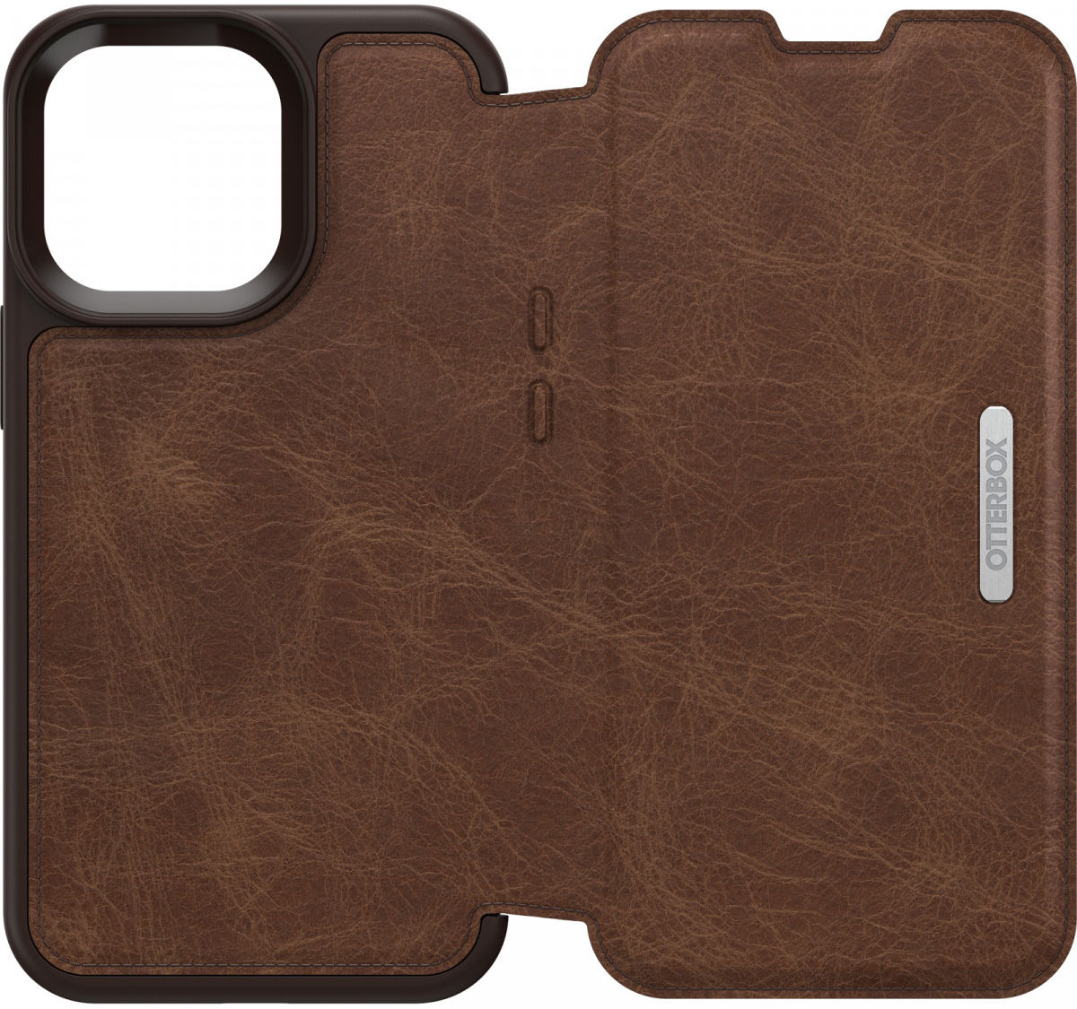 OtterBox Strada Apple iPhone 13 Pro Hoesje Portemonnee Book Case Bruin afbeelding 7
