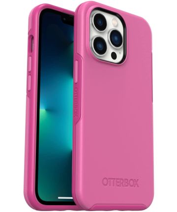 OtterBox Symmetry+ Apple iPhone 13 Pro Hoesje met MagSafe Roze Hoesjes