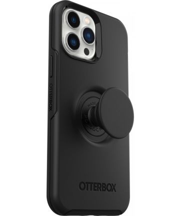 OtterBox Otter + Pop Symmetry iPhone 13 Pro Max Hoesje Zwart Hoesjes