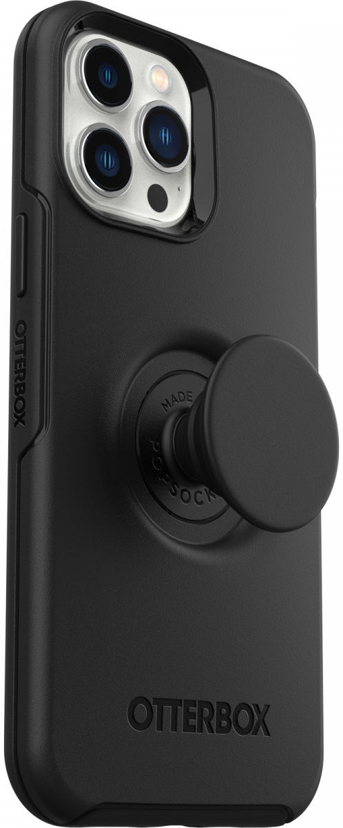 OtterBox Otter + Pop Symmetry iPhone 13 Pro Max Hoesje Zwart afbeelding 1