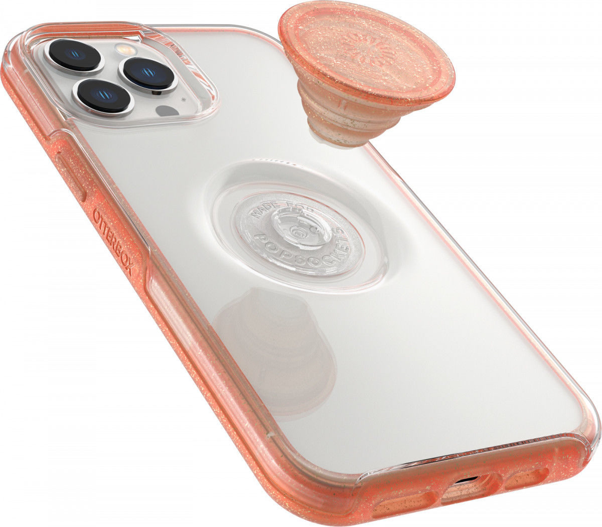 OtterBox Otter + Pop Symmetry iPhone 13 Pro Max Hoesje Oranje afbeelding 2
