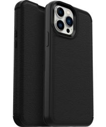 OtterBox Strada Apple iPhone 13 Pro Max Hoesje Wallet Book Case Zwart