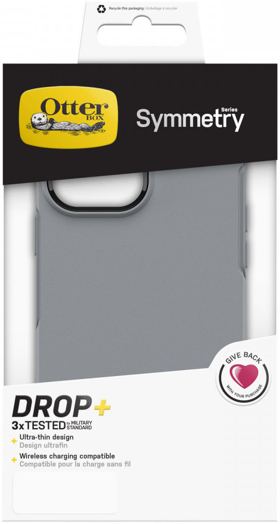 OtterBox Symmetry Apple iPhone 13 Pro Max Hoesje Grijs afbeelding 12