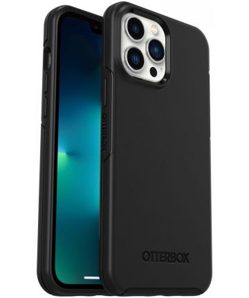 OtterBox Symmetry+ Apple iPhone 13 Pro Max Hoesje MagSafe Zwart Hoesjes