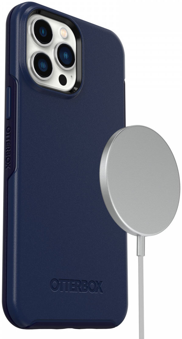 OtterBox Symmetry+ Apple iPhone 13 Pro Max Hoesje MagSafe Navy afbeelding 2