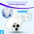 Apple iPhone 13 Pro Hoesje voor MagSafe Dun TPU Back Cover Transparant afbeelding 2