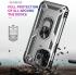 Apple iPhone 13 Pro Max Hoesje Hybride Kickstand Back Cover Zilver afbeelding 4